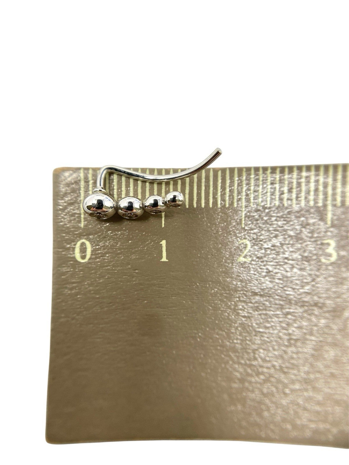 18 Karat Weißgold Ohrstecker Brillanten Besetzt | 18K/750 Georg Jensen