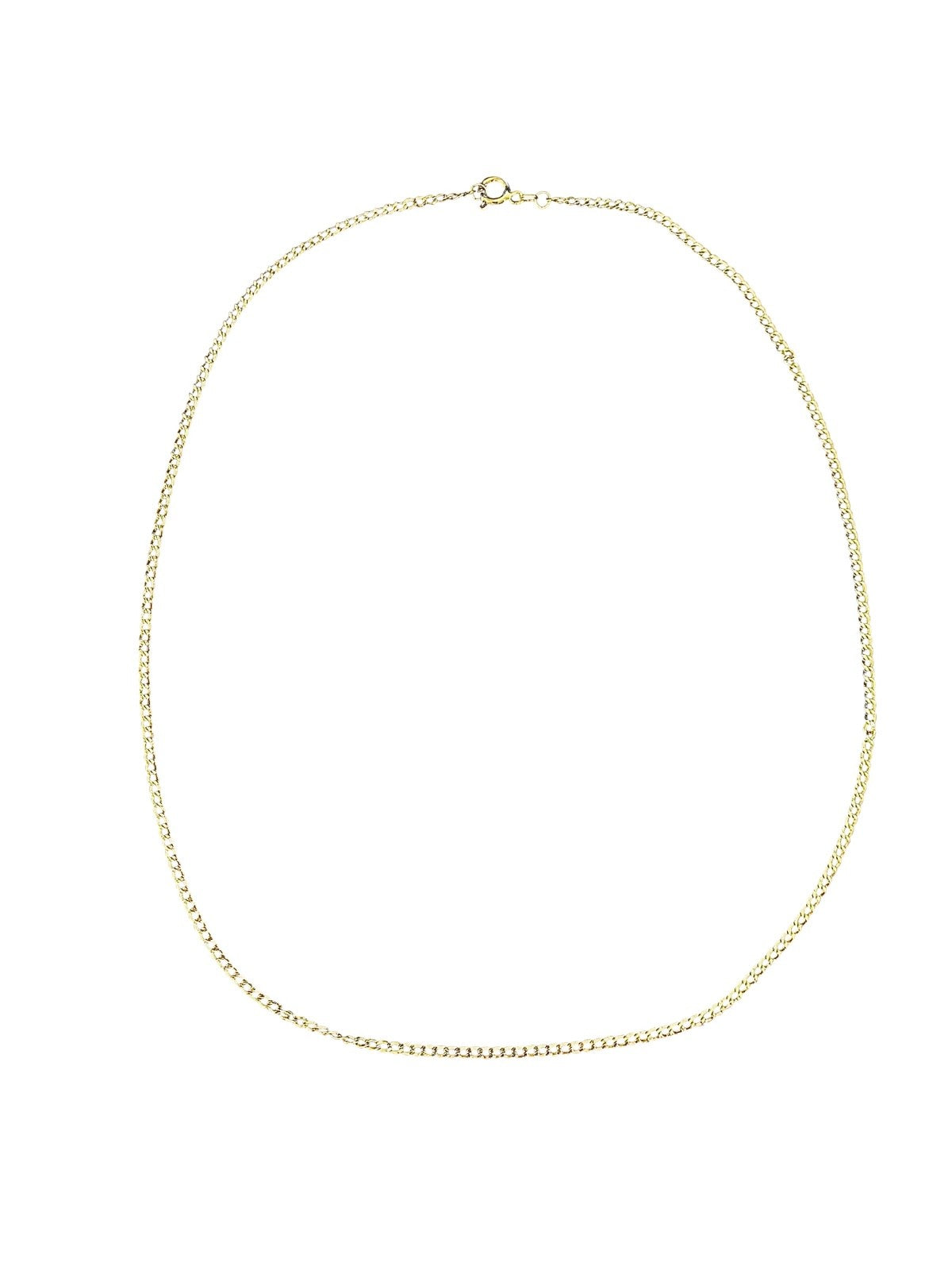 Panzerkette 14 Karat / 585 Gelbgold 46cm