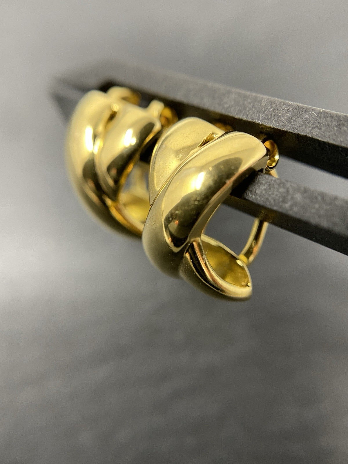 Clip Ohrringe Gelbgold 8K/333