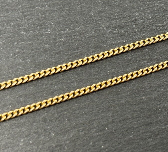 Panzerkette 8 Karat / 333 Gelbgold 52cm