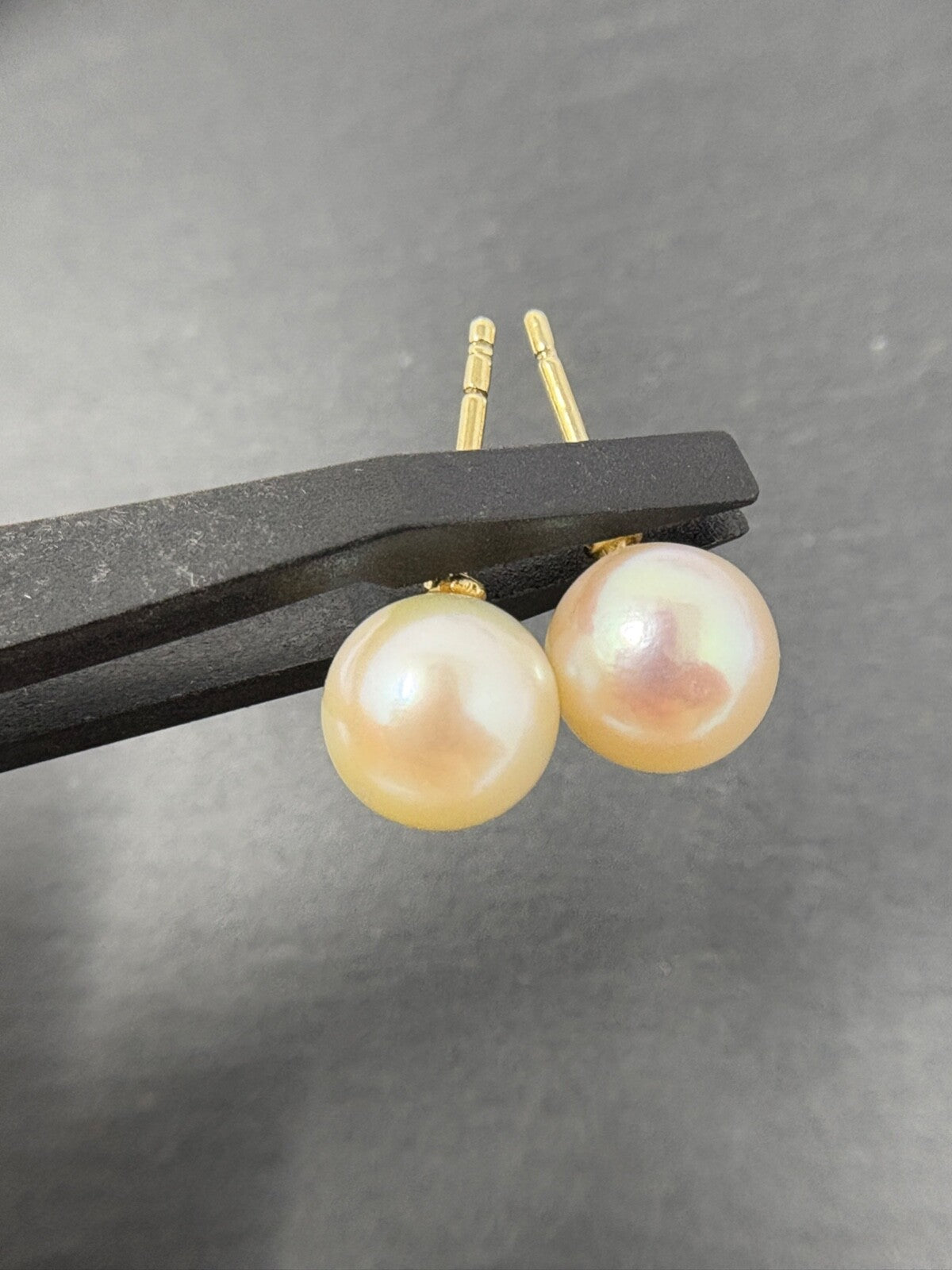 Perlenohrringe  | 14/585 Gelbgold