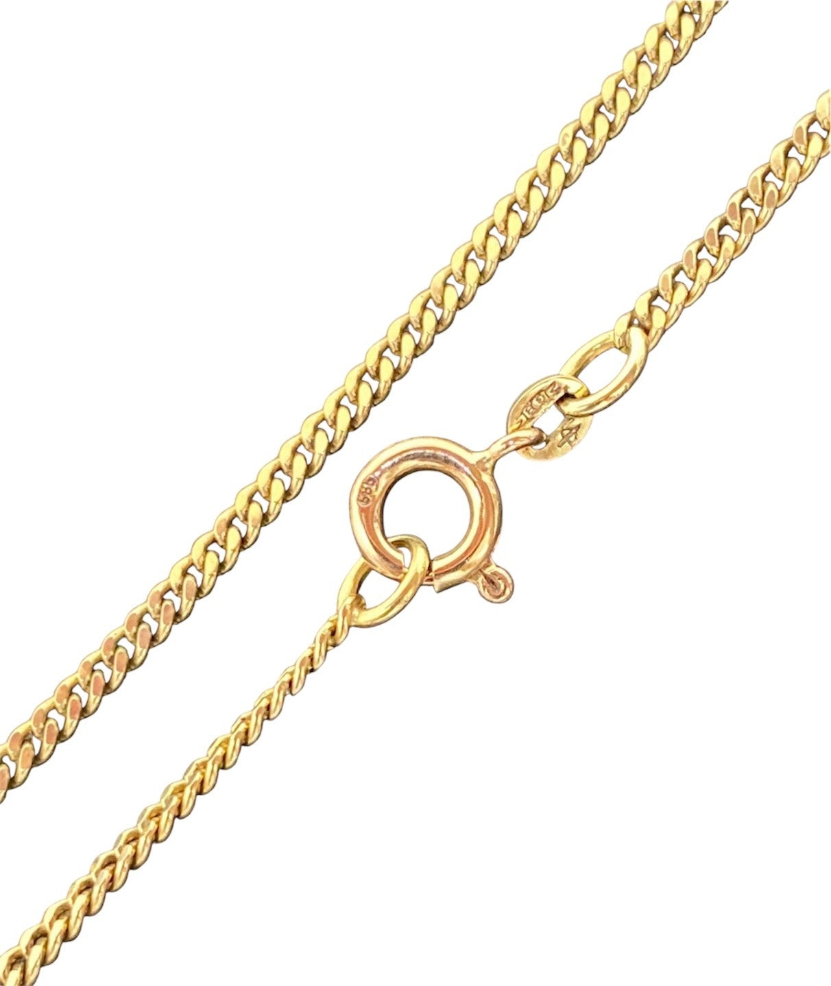 Panzerkette  14K / 585 Gelbgold 2mm 50cm