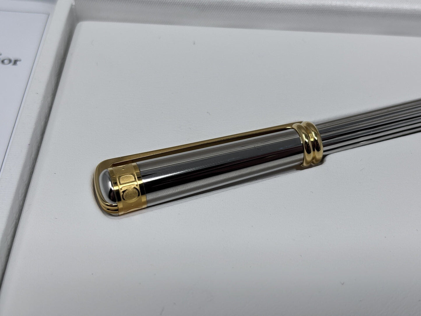 Dior Manschettenknöpfe und Kugelschreiber Full Set Vintage