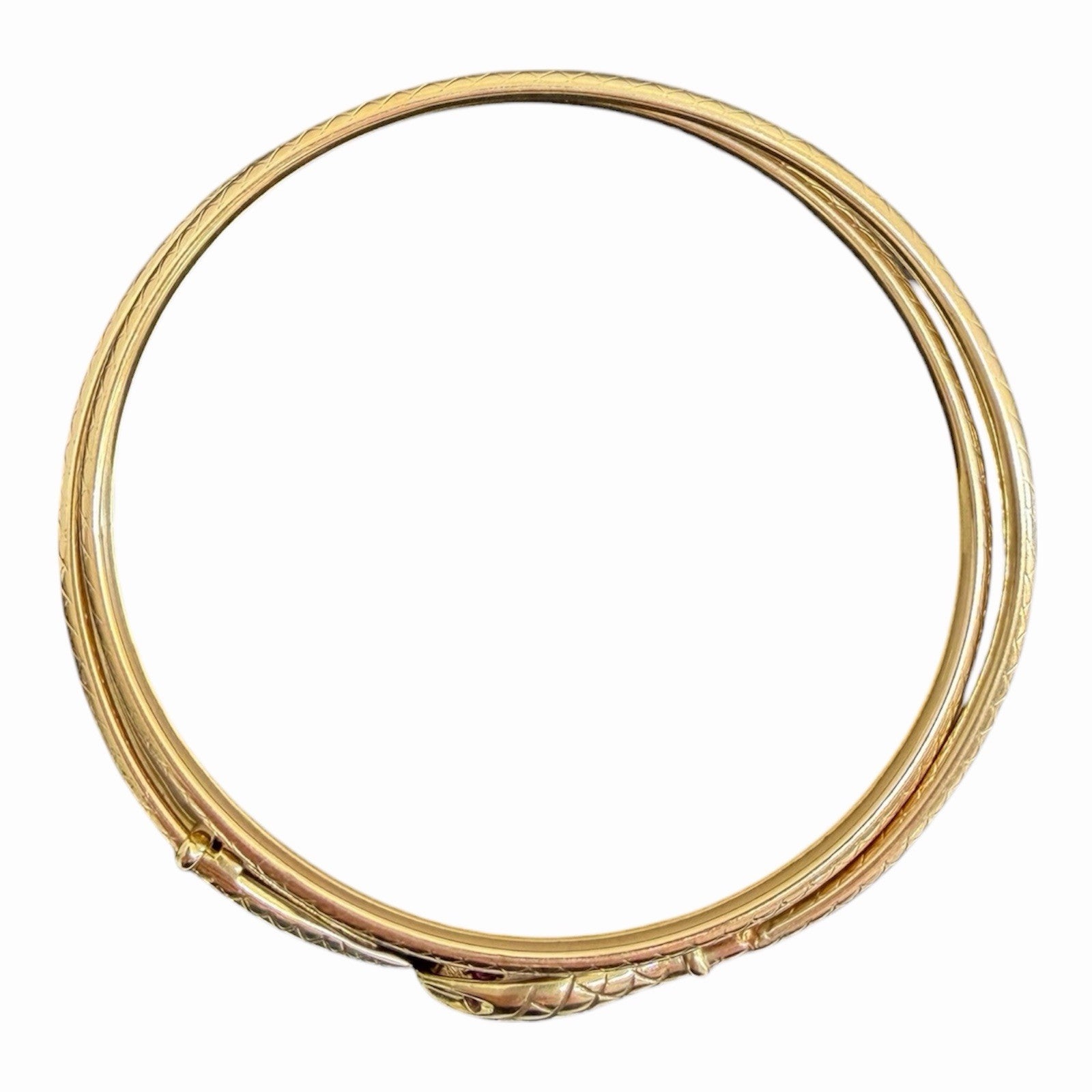 Goldarmreif Schlangenreif Damen beweglich/dehnbar 9K/375