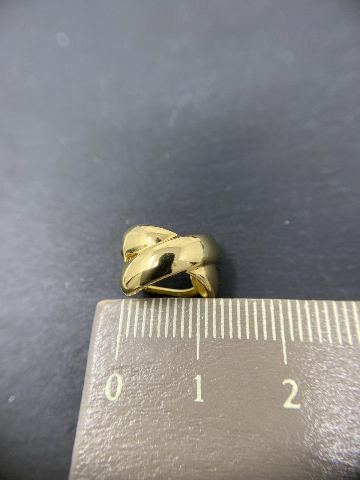 Clip Ohrringe Gelbgold 8K/333