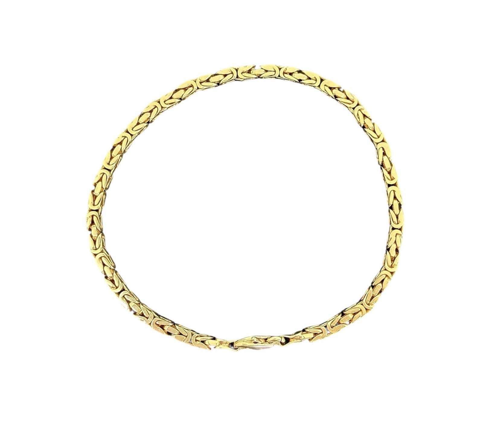 Königsarmband Königskette Gelbgold 14K/585 23cm 3mm