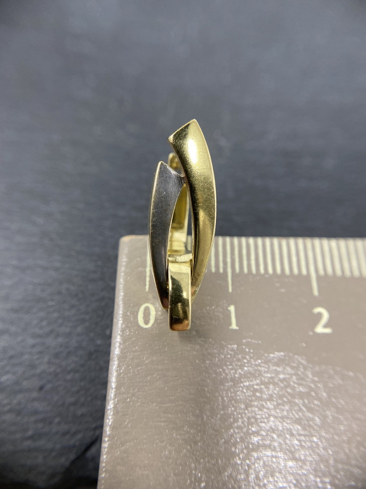 8 Karat Ohrringe in Bicolor | 8K/333er Gold