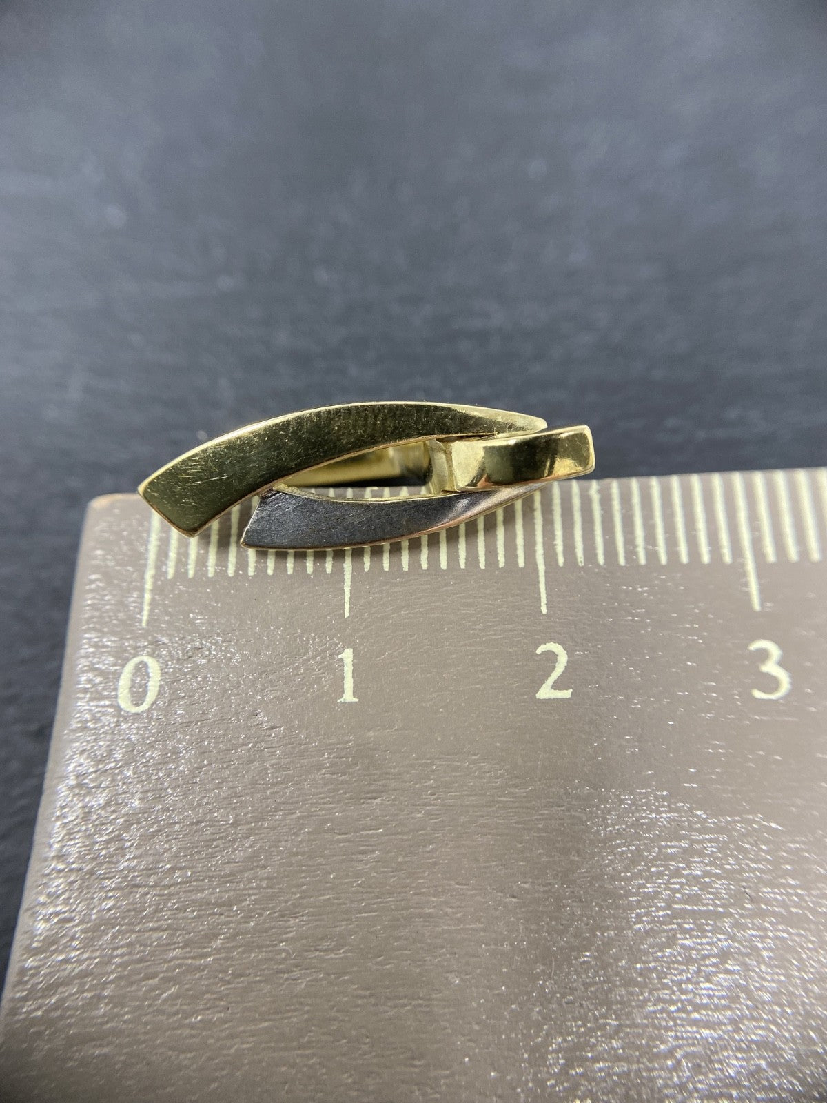 8 Karat Ohrringe in Bicolor | 8K/333er Gold