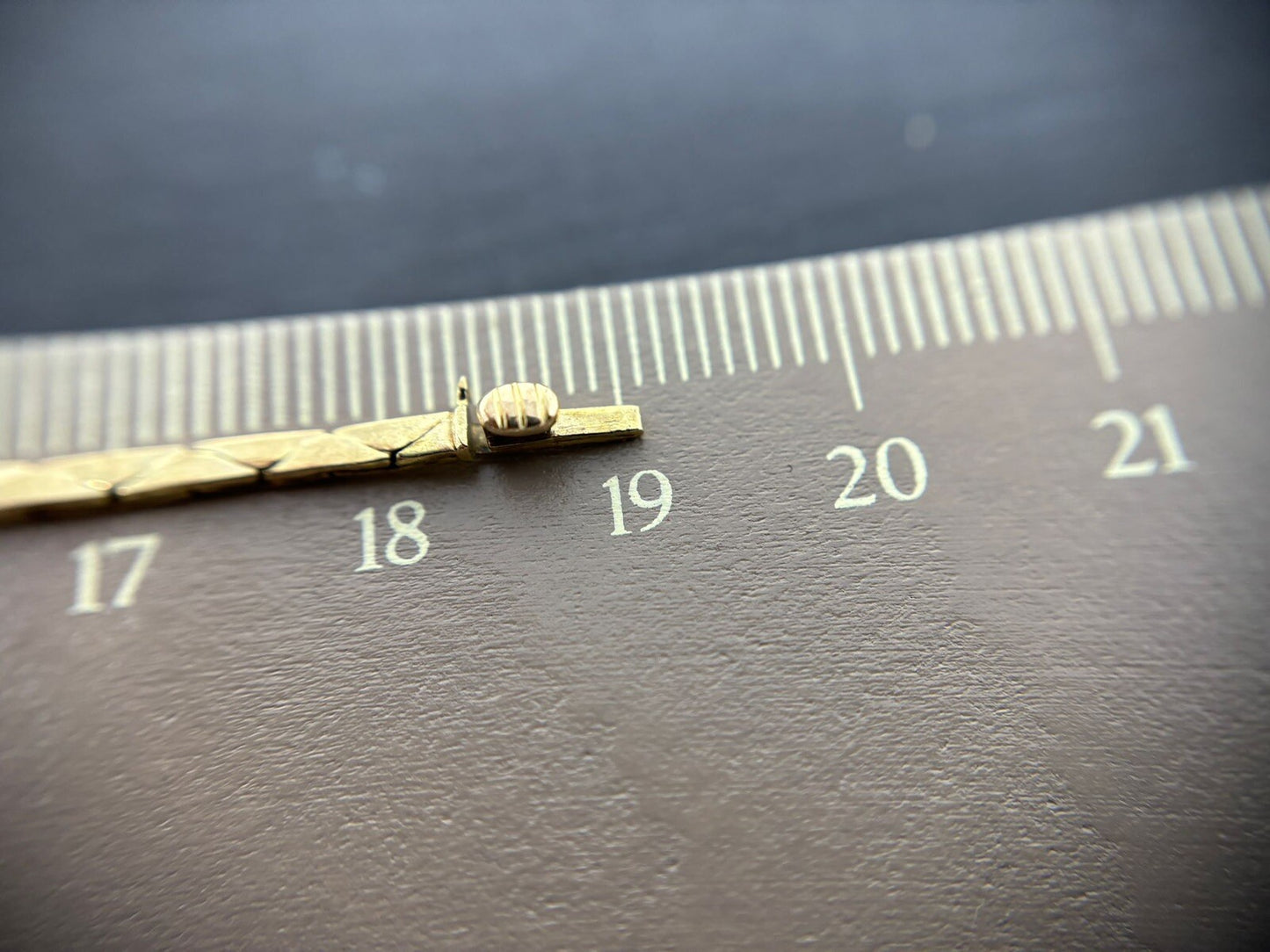 Armband Gelbgold Diamanten/Saphire Südseeperle 8K/333 19cm