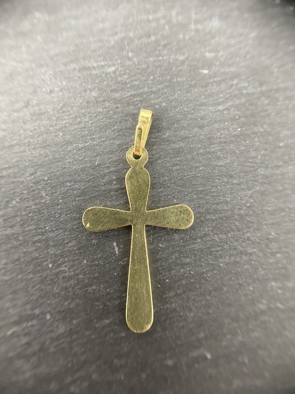 Echtgold 8 Karat Kreuzanhänger aus Gold - Kreuz| 8K/333 Gelbgold