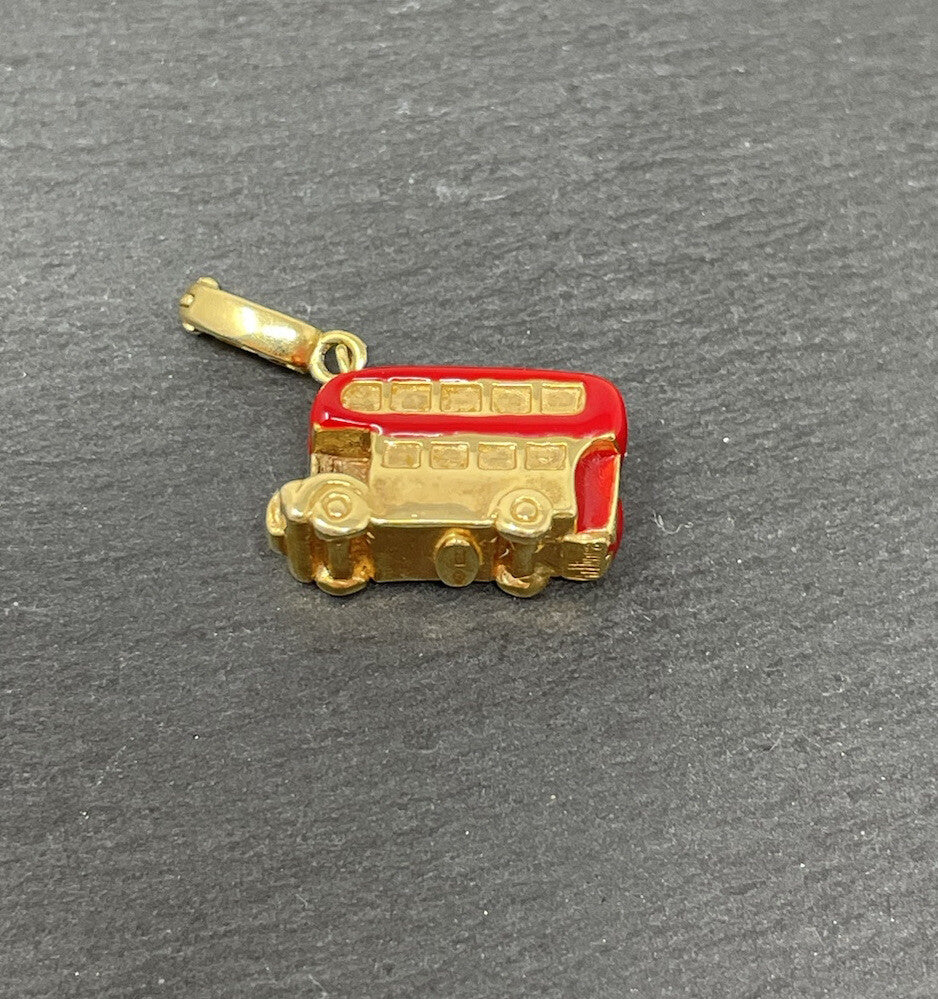 Anhänger Gelbgold Italienisch 18K/750 Rot 