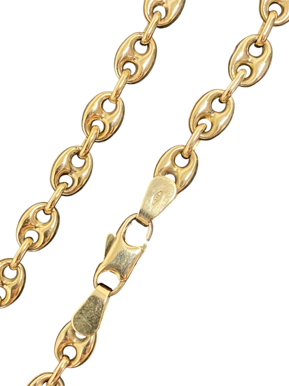 Bohnenkette  8K/333 5mm Gelbgold