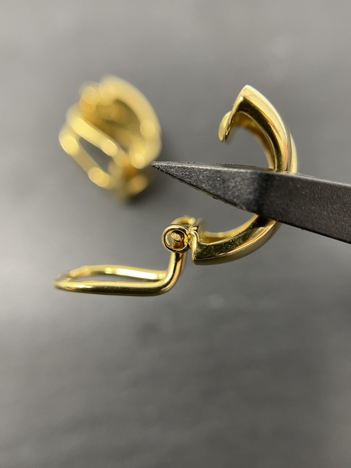 Clip Ohrringe Gelbgold 8K/333