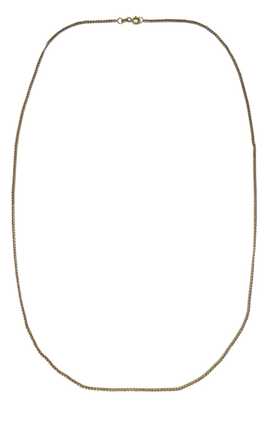 Panzerkette 14 Karat / 585 Gelbgold 56cm