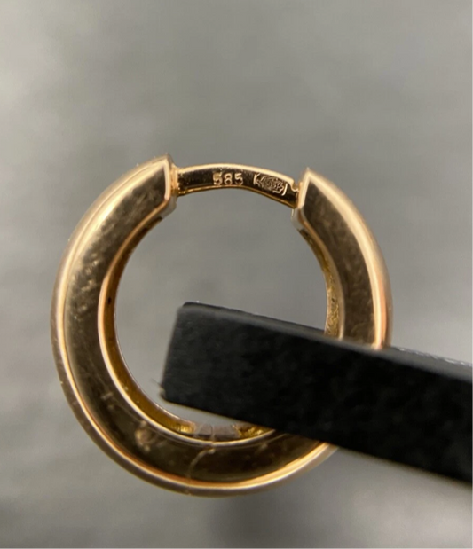 Rotgold Creolen | 14K/585 Rotgold