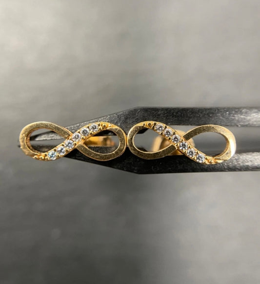 Ohrstecker Roségold im Infinity Design | 18K/750