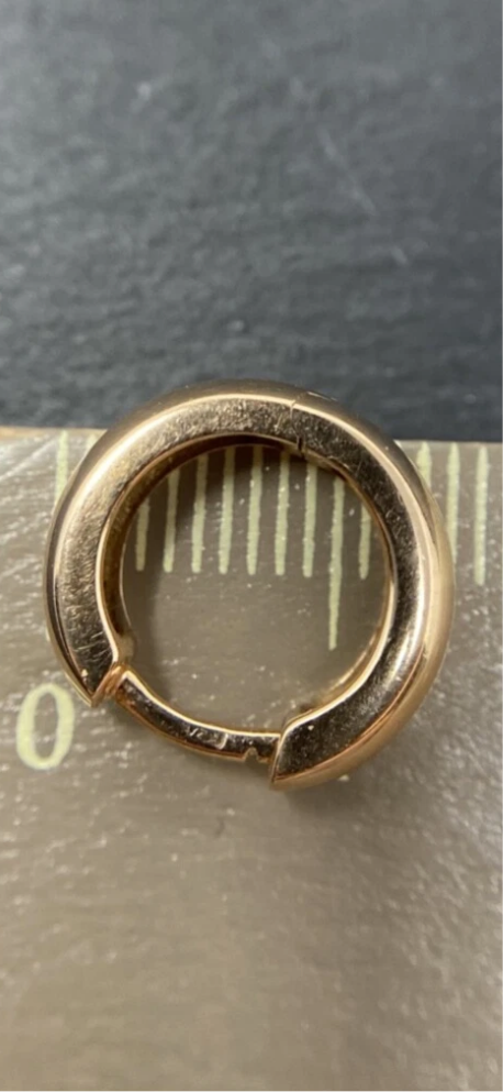 Rotgold Creolen | 14K/585 Rotgold