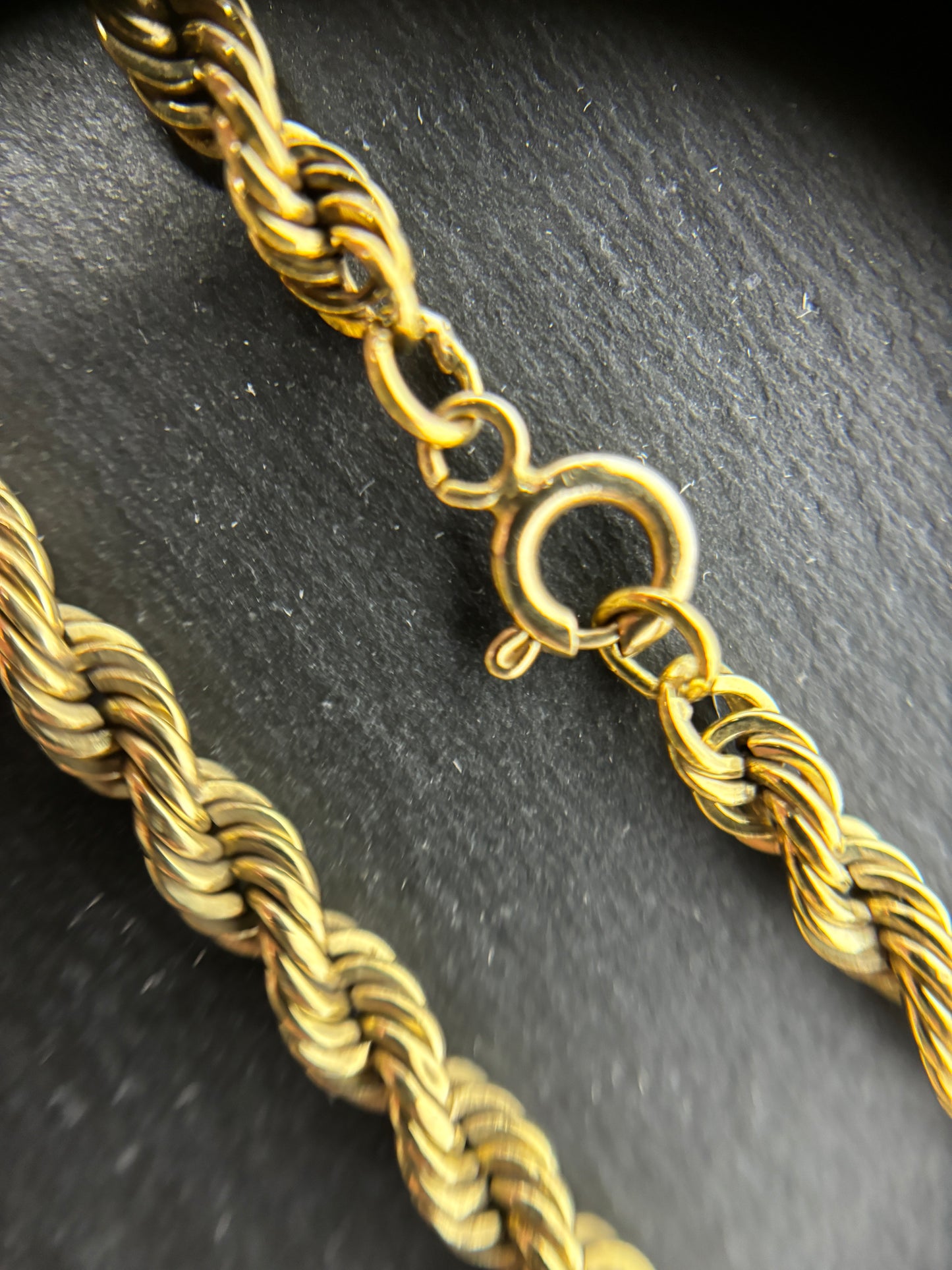 Goldkette Kordelkette Gelbgold 50cm 14K/585 GG 4mm No.72