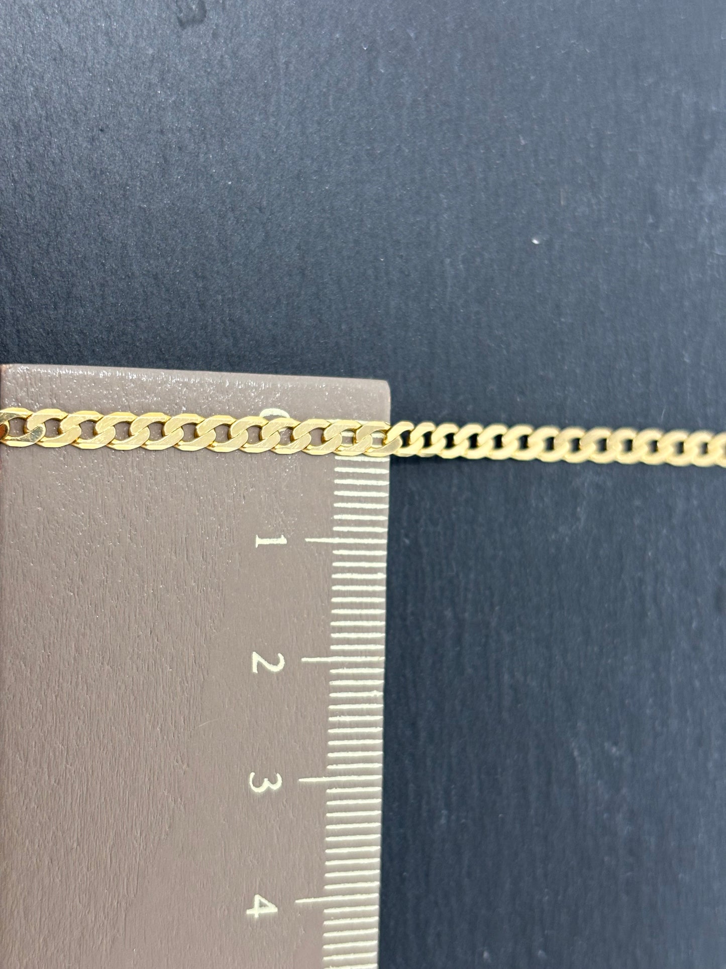 Verkauft! Gelbgold Panzerarmband Panzerkette 14K/585 21cm 3mm Massiv No.91